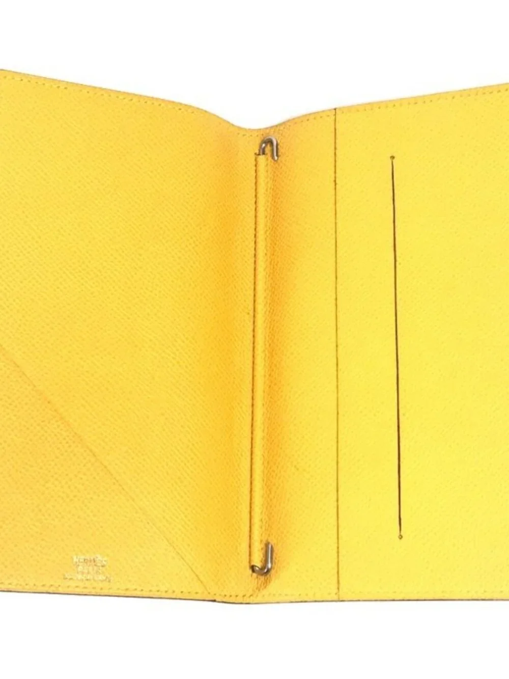 Hermes Notebook Cover Agenda MM PM Leather Navy